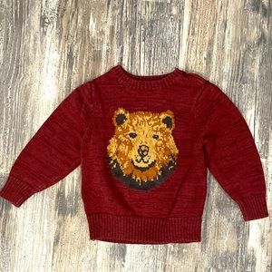 Bear-y cute toddler sweater 2T